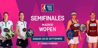 Madrid WOpen 2018: Orden de Juego de Semifinales