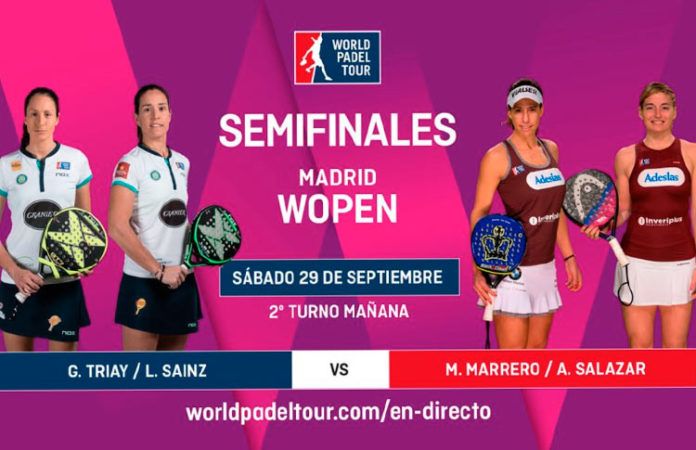 Madrid WOpen 2018: Orden de Juego de Semifinales