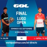 Folge dem Finale von Lugo Open, LIVE
