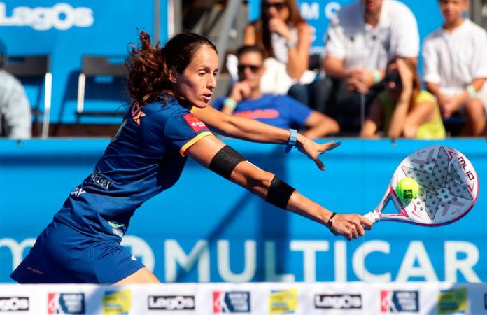 Oeiras Valley Portugal Padel Masters: Gemma Triay, en acción