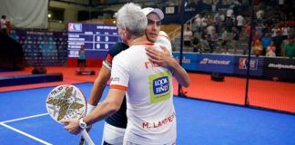 Lugo Open: Miguel Lamperti y Juani Mieres, en acción