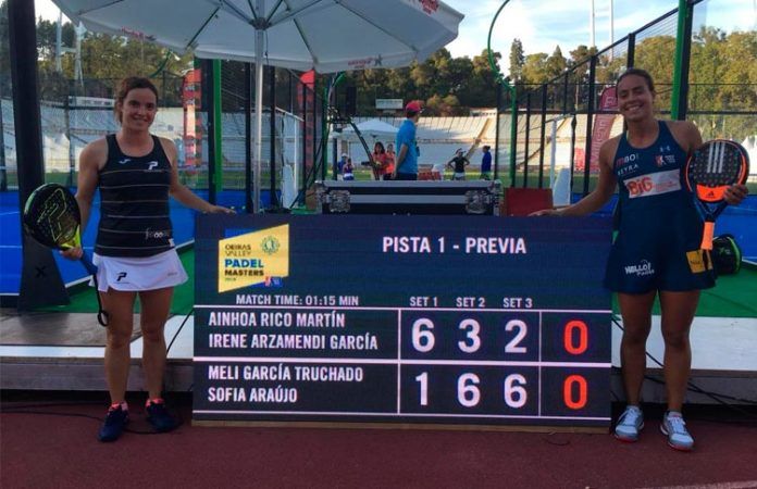 Oeiras Valley Portugal Padel Masters: Brillante punto y final a la Previa Femenina