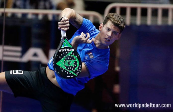 moyano Lugo Open: Ramiro Moyano, en acción