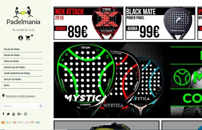 Una nueva era para Padelmanía: Ya está operativa su nueva web