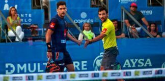 Oeiras Valley Portugal Padel Masters: Sanyo Gutierrez y Maxi Sánchez, en acción
