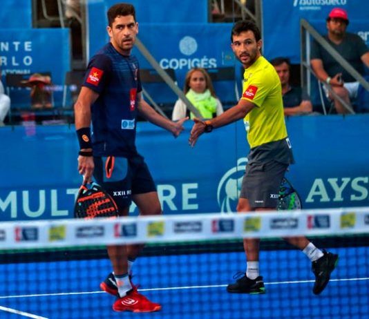 Oeiras Valley Portugal Padel Masters: Sanyo Gutierrez y Maxi Sánchez, en acción