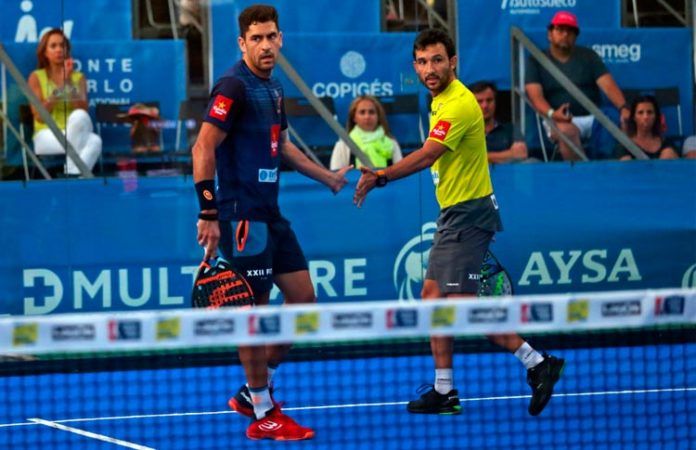 Oeiras Valley Portugal Padel Masters: Sanyo Gutierrez y Maxi Sánchez, en acción