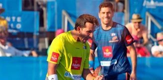 Oeiras Valley Portugal Padel Masters: Sanyo Gutierrez y Maxi Sánchez, en acción