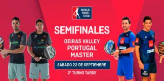 Oeiras Valley Portugal Padel Masters: Orden de Juego de Semifinales