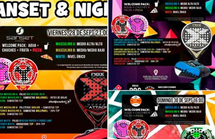 Despide el mes de septiembre junto a Torneos Time2Padel