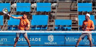 Oeiras Valley Portugal Padel Masters: Uri Botello, en acción