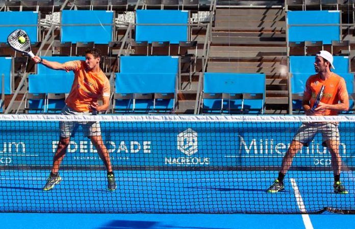 Oeiras Valley Portugal Padel Masters: Uri Botello, en acción