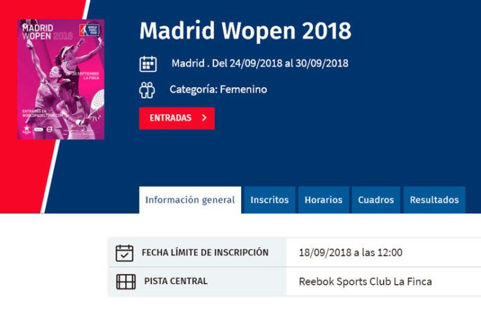 Madrid WOpen: Habrá duelos vibrantes desde los compases iniciales
