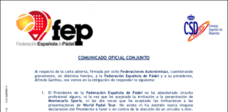 Comunicado Oficial de la FEP. | FEP