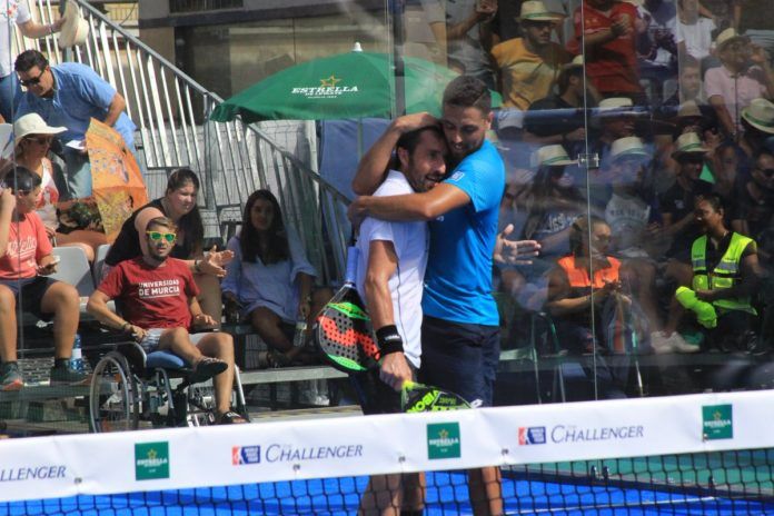 Maxi Grabiel y Pablo Lijó celebrando la victoria en San Javier. | WPT