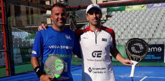 Willy Lahoz e Víctor Ruiz dopo la vittoria a Villa de San Javier Challenger.