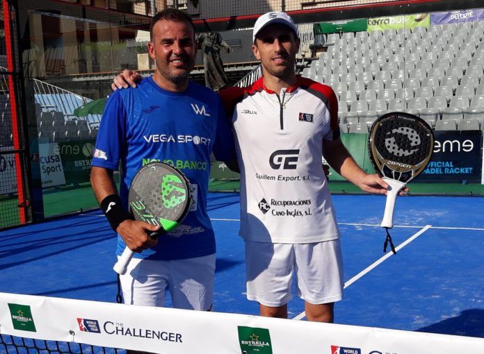Willy Lahoz y Víctor Ruiz tras la victoria en el Villa de San Javier Challenger.