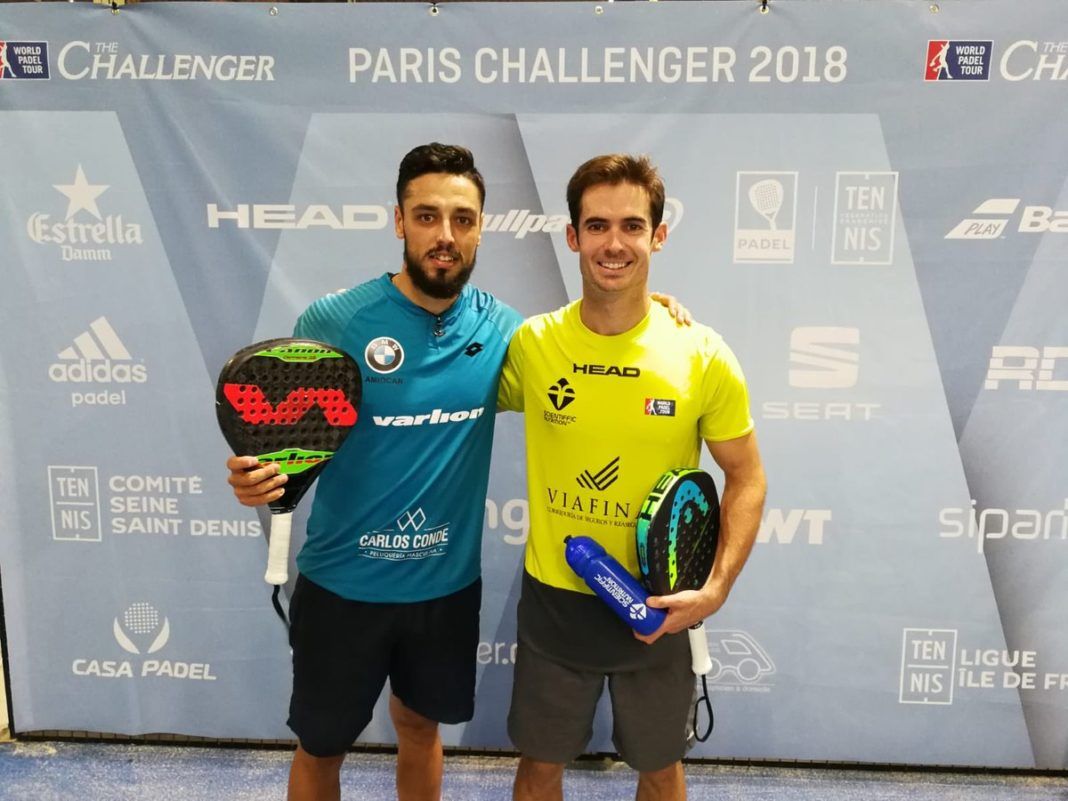 Pablo Lijó and Gonzalo Rubio at the Paris Challenger.
