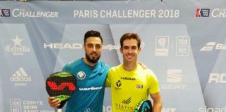 Pablo Lijó y Gonzalo Rubio en el Paris Challenger.