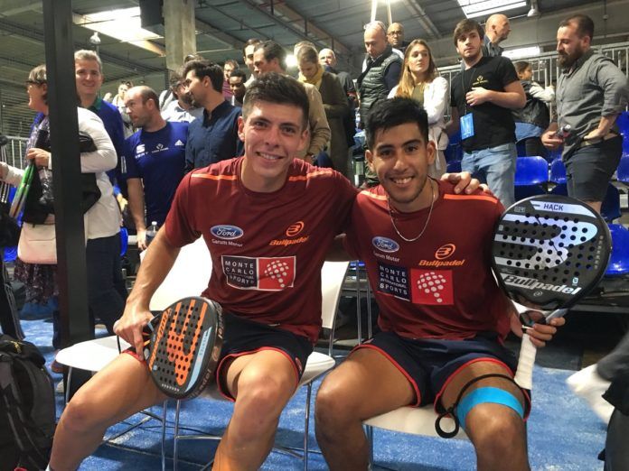 Tello y Chingotto, finalistas del Paris Challenger.