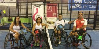 Los cuatro nuevos fichajes de pádel adaptado para el Team StarVie. | StarVie
