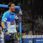 Paquito-Navarro celebra un punto. | World Padel Tour