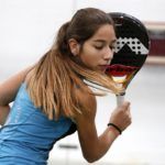 La joven jugadora Carmen Goneaga, de 14 años, ha batido todos los récords de precocidad en el BIlbao Open femenino.