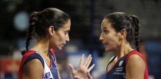 Las gemelas Mapi y Majo Sánchez Alayeto, cabezas de serie del Granada Open.