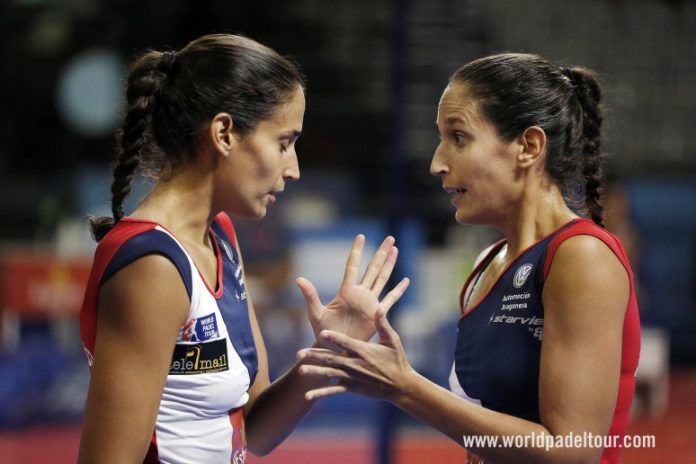 Las gemelas Mapi y Majo Sánchez Alayeto, cabezas de serie del Granada Open.