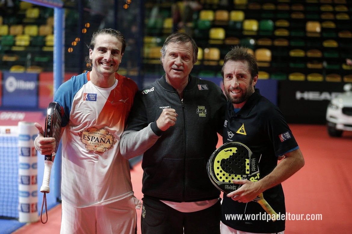 SIlingo y Grabiel en el Bilbao Open. | WPT