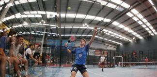 Miguel Yanguas en la preprevia del Granada Open.
