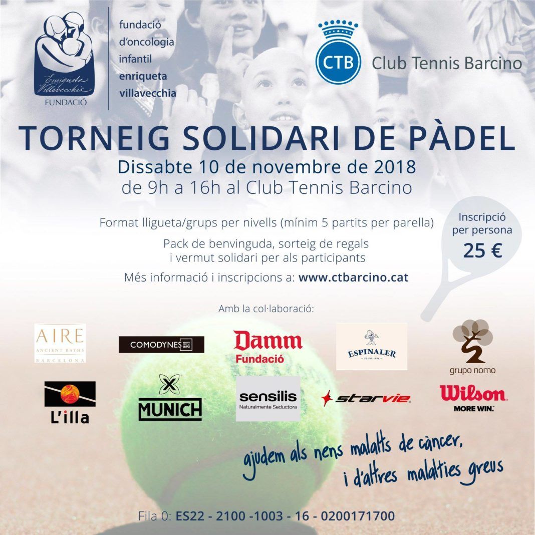 Star Vie, sponsor du tournoi de solidarité Enriqueta Villavecchia.