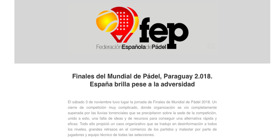 FEP Mundial.