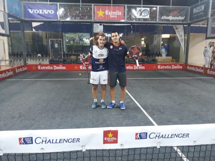 Nieto y Rico en el Arroyo de la Encomienda Challenger.