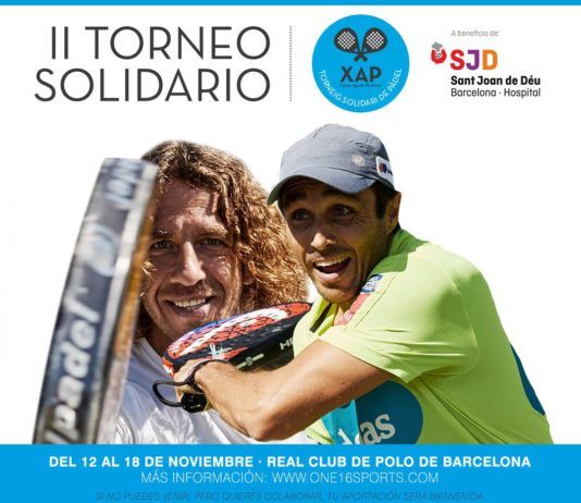 Belasteguin y Puyol, padrinos del II Torneo de Pádel Solidario XAP.