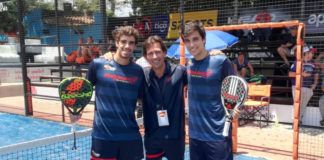 Galan y Lebrón en el Mundial.