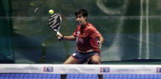 Fede Chingotto en el Murcia Open.
