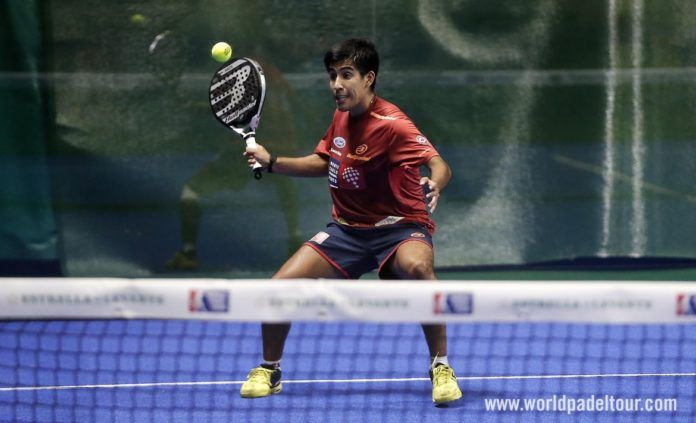 Fede Chingotto en el Murcia Open.