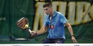 Juan Tello en el Murcia Open.