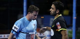 Paquito Navarro y Pablo Lima en el Murcia Open.