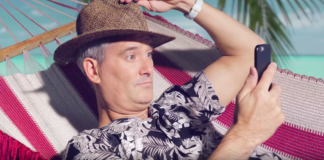 Miguel Lamperti en el spot de Nox.