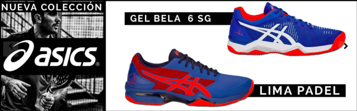 Las zapatillas Asics 2019 ya están en Time2Padel.