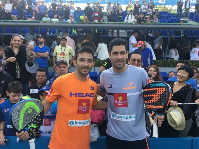 Sanyo y Maxi en el México Exhibition.