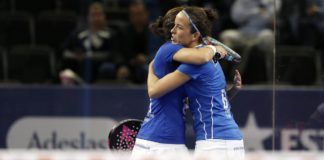 Llaguno y Amatriaín en el Master Final.