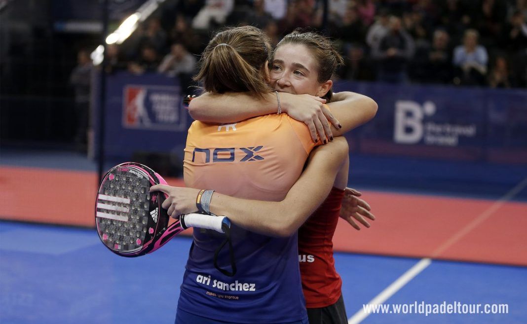 Marta Ortega e Ari Sánchez nel Final Master.