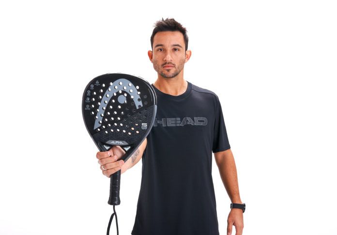 Sanyo Gutiérrez con la Head Graphene 360 Alpha Pro.