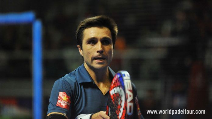 Fernando Belasteguín durante el World Padel Tour.