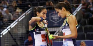 Mapi y Majo en el Master Final.