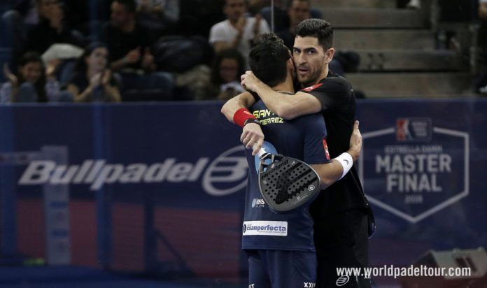 Sanyo y Maxi durante las semis del Master Final.