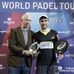 Pablo Lima, Mejor Jugador de la final Pablo Lima recoge el trofeo Adeslas a Mejor Jugador.